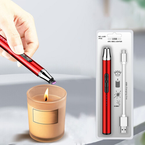 Αναπτήρας πλάσματος Xqxayjr USB επαναφορτιζόμενος αντιανεμικός 1 συσκευασία