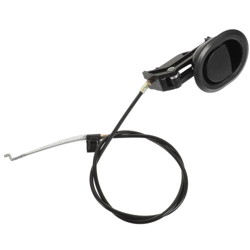 Black ABS Steel Wire Oval Pull Handle for Recliner Backrest