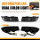 Auto-LED-Tagfahrlicht, Tagfahrlicht, Nebelscheinwerfer, Blinker, Doppelfarblicht für  Prado LC120 2003-2009 1