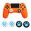 PS5 thumb stick grip silicone red 4 pcs 4