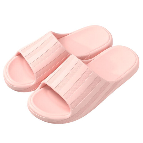 Couples Slippers Soft Sole Quick-Drying Pink Size 9
