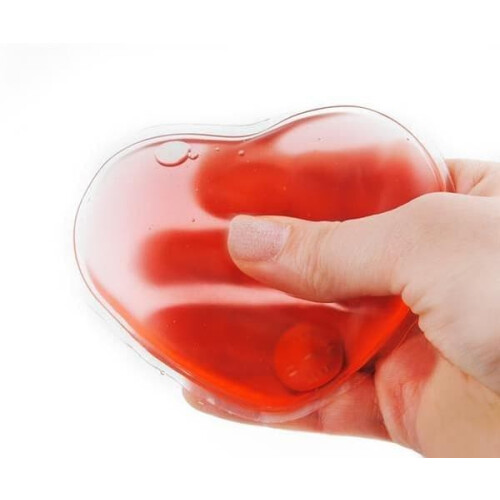 Hand Warmers Heart Shape 2 Pack Red 1