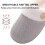 Pantufas de malha macia com espuma viscoelástica e sola de borracha. 3