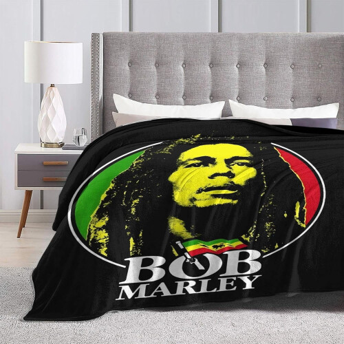 Bob Marley flanellen plaid 40x30 inch 2