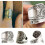 925 Sterling Silver Adjustable Layered Ring Spoon 3