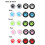 PS5 thumbstick handle silicone blue 4 pcs 4