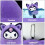Kuromi plush keychain 15cm 2