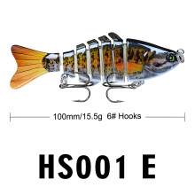 Meall snámha réadúil Comefolife do bhreac dord crappie1