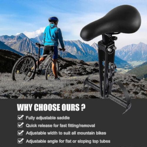 Child Bicycle Seat Front Mounted for Mountain Bikes 2