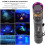 UV LED Flashlight 365nm 3W Black SV80 2