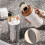 Black coffee thermos with temperature display 410 ml 5