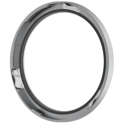 CMF Watch Pro2 silver watch case and screen protector 1