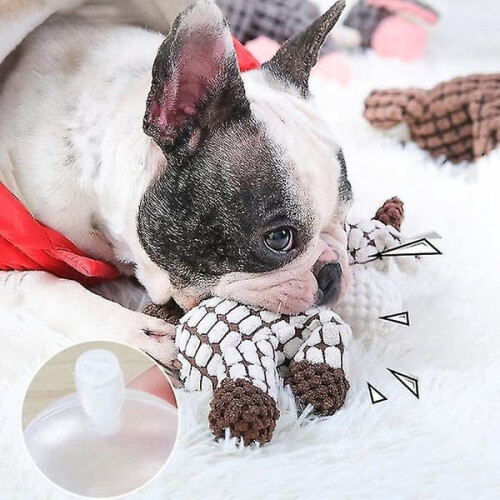 Stable Donkey Dog Toy Beige Chew-Resistant 2