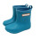 Botas de chuva infantis azuis, leves e curtas, tamanho 12. 1