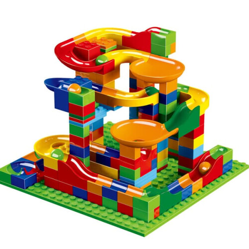 Marble Run Building Blocks with Base 168 Pieces 2
