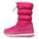 Damen-Winterstiefel, einfarbig, dicke Sohle 1