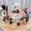 Indestructible Donkey Dog Toy Beige 3