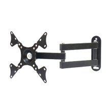 Soporte de Pared para Monitor, Soporte de Pantalla Ajustable para Soportes de TV Retráctiles Universales de 14 A 32 Pulgadas