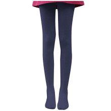 Damespanty wit XL marineblauw