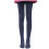 Damespanty wit XL marineblauw 1
