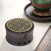 Ceramic and Copper Tea Light Warmer 1 Piece