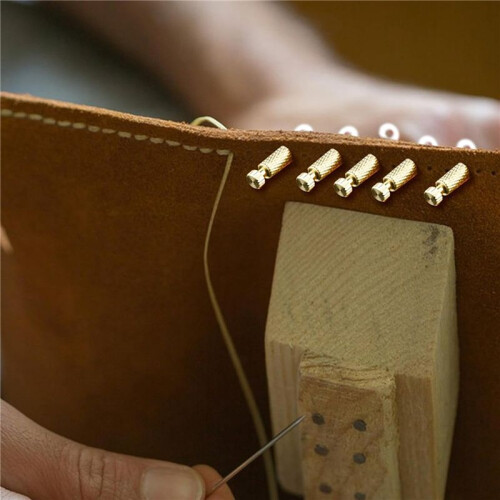 48PCS Leather Suture Positioning Needle, Handmade DIY Leather Positioning Pins Leather Located Needles Tools 1