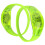 LED bracelet sound-controlled green silicone 1 pc 8