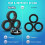 Magnetic Fidget Ring Black Spin Connect Toy 4