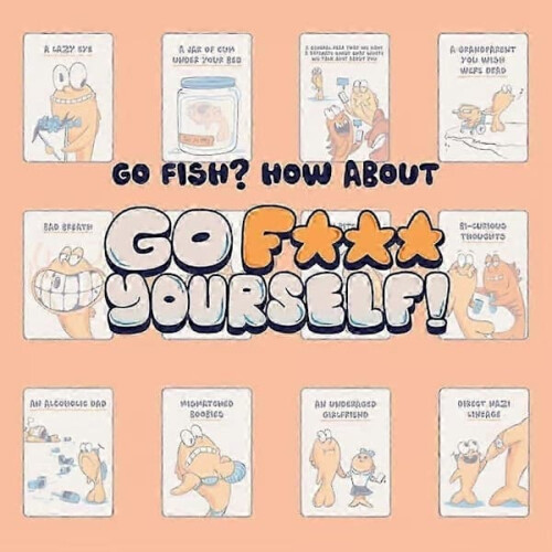 Go Fish Card Game for Home Party 2PCS 1