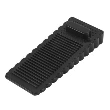 12-Pack Deurstopper Rubberen Wig - Stevige en Stapelbare Deurstoppers - Antislip Rubberen Deurstop Werkt op Iedereen
