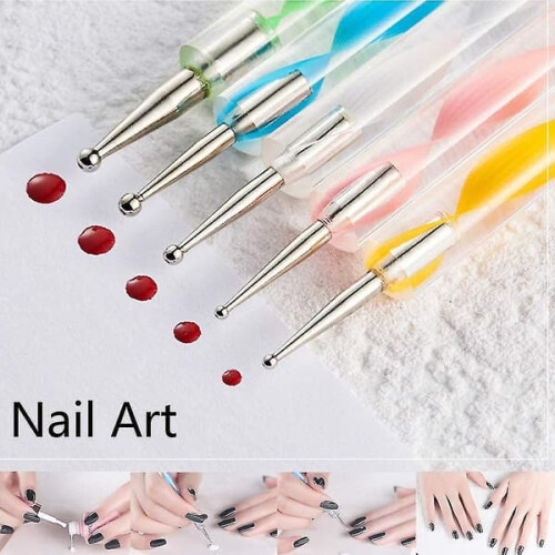 Nail Art Dotting Tool Set Embossing 15-Piece 1