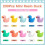 Mini Duck Figurines Resin 10 Colors 200pcs 2