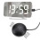 Vibrating Alarm Clock for Heavy Sleepers Digital Mirror Bed 4