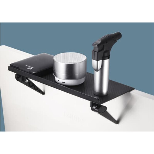 TV monitor top shelf adjustable desktop mount 2