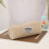 Pencil case shark embroidery white 2