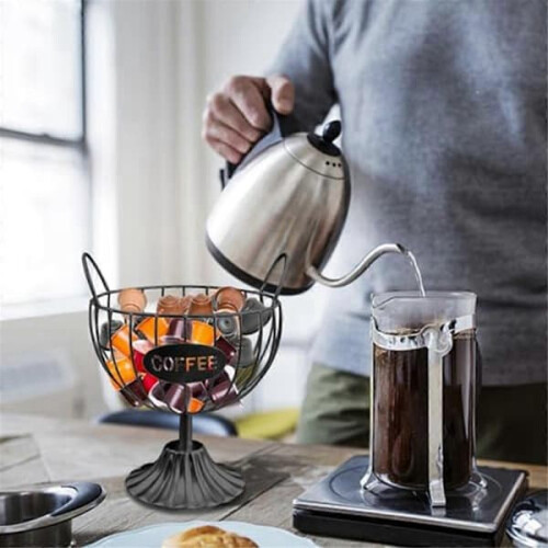 Kaffekapselholder til kopper, Kaffekapselholder Sort 1
