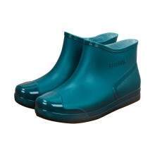 Wasserdichte Damen-Regenstiefeletten mit weitem Schaft