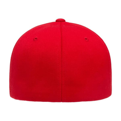 Flexfit wool blend baseball cap red L/XL 1
