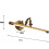 Vintage LED bathroom mirror lamp brass wall sconce 5