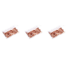 300 Sets Copper Rivets and Burrs Washers Leather Copper Rivet Fastener for Collars Leather DIY Supplies