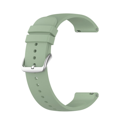 Silicone Watch Strap 22mm Solid Color Durable