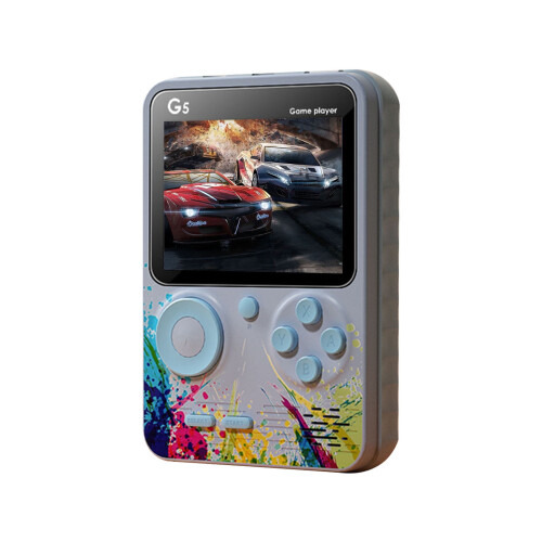 Console de jogos portátil com tela de 3 polegadas e bateria de 1000mAh.