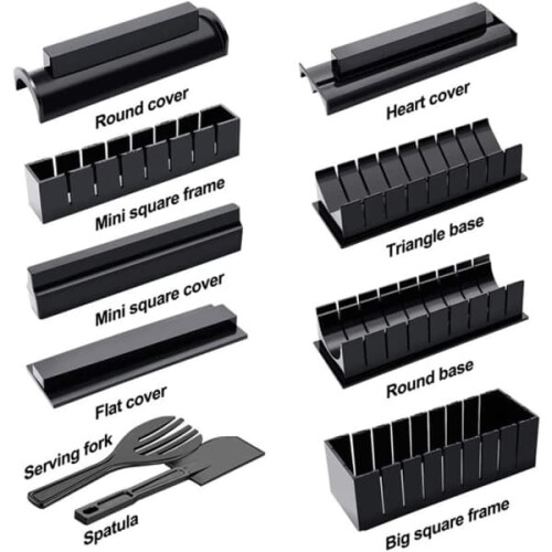 Sushi Maker Kit Complete DIY Set 10 Pieces 2