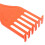 FRCOLOR roof gutter cleaner rake tool 1 set 7