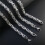Silver bracelet chain 5mm wide 22cm 2