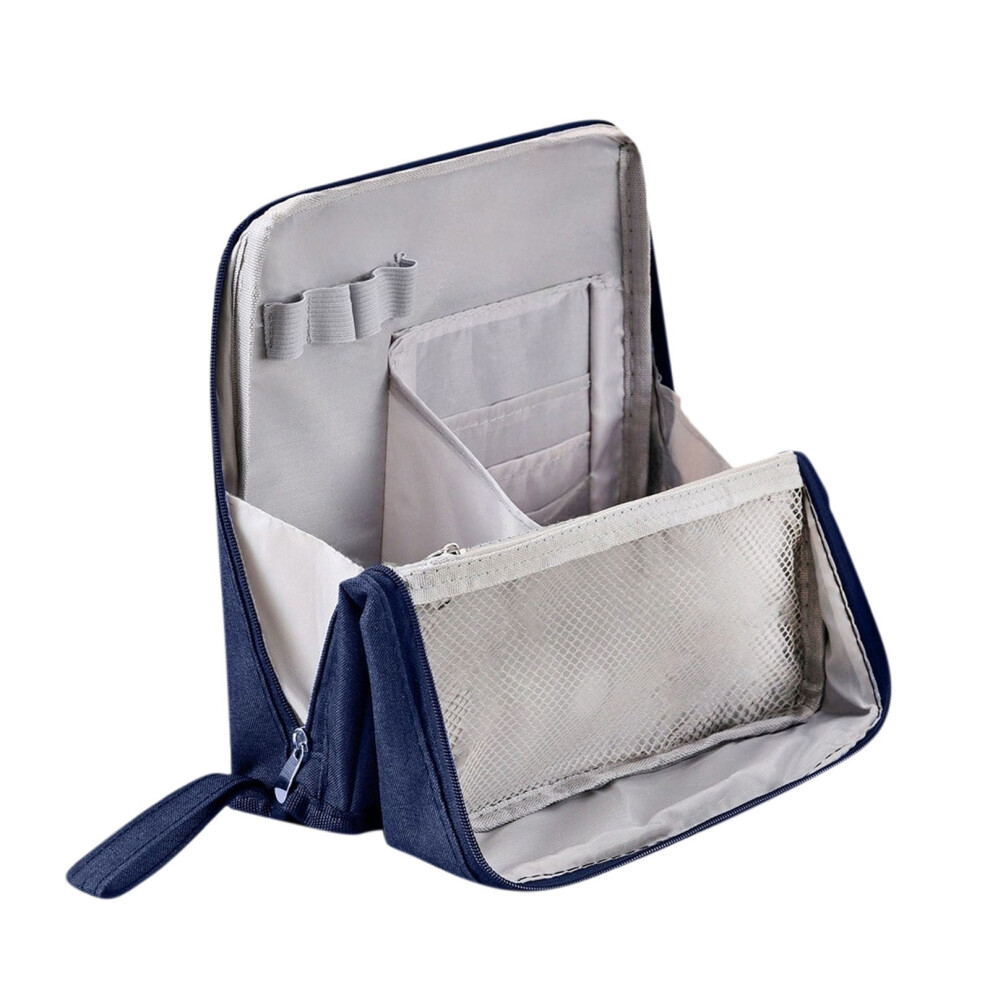 Standing Makeup Bag Waterproof Large Multi-Compartment with