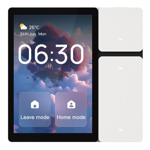WiFi Tuya  Touch Screen Painel de 3,5 Polegadas Interruptor de Cena Controle Remoto IR Controlador Central para Cenas Inteligentes