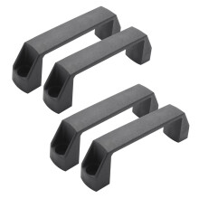 MaçAneta de PláStico da Porta da Gaveta Do ArmáRio e Puxador 120 Mm 4,7 Polegadas 4 Unidades