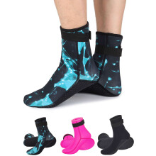 Waterproof Neoprene Diving Socks 3mm Black Size S