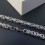 Silver bracelet chain 6 mm  22 cm 3
